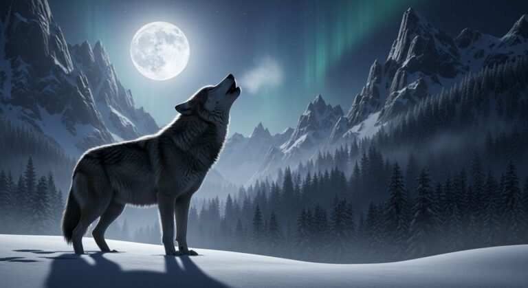 Wolf background image 6