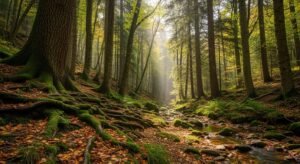 Woodsy background image