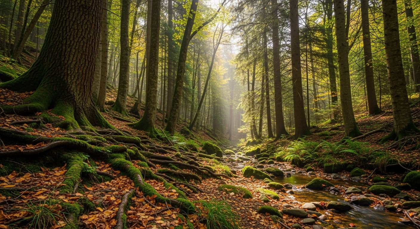 Woodsy background image