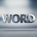 Word image