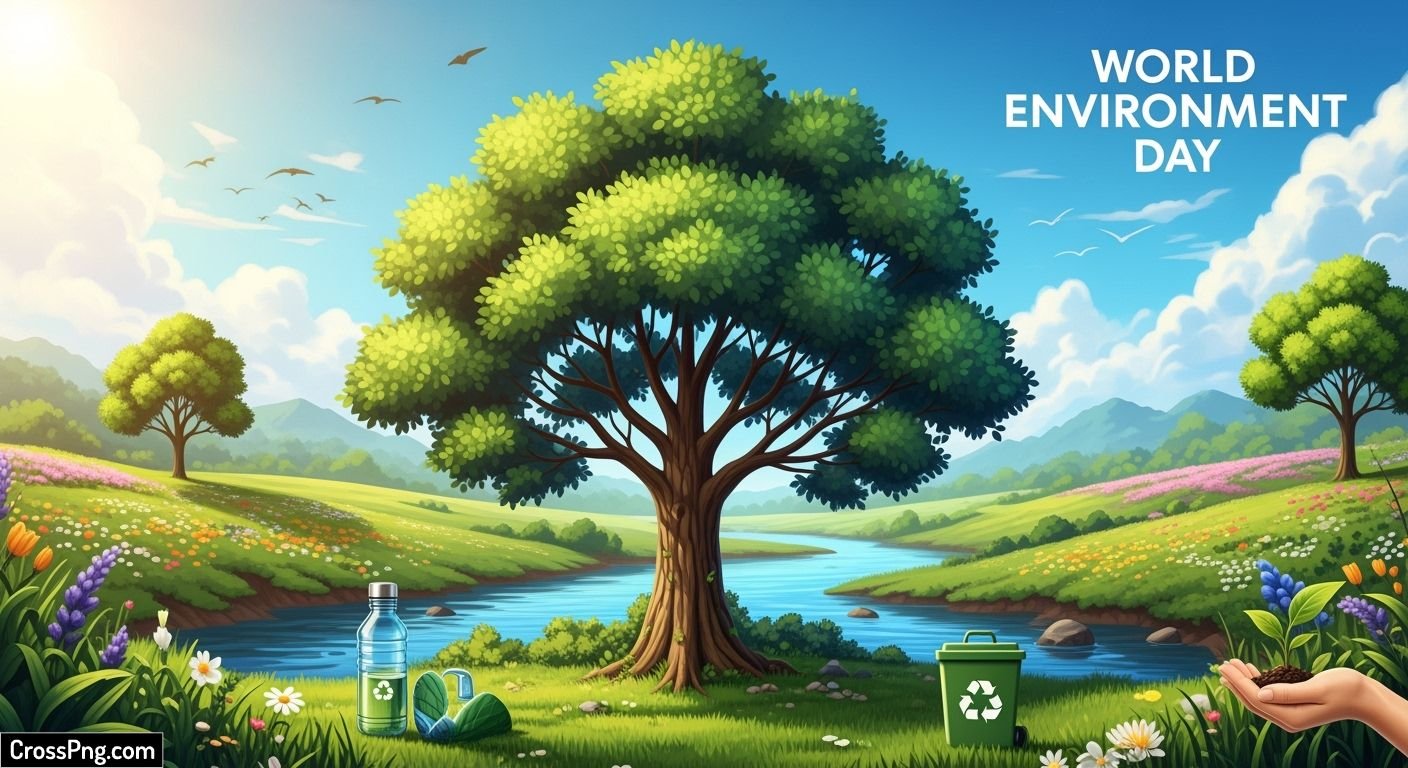 World environment day background image