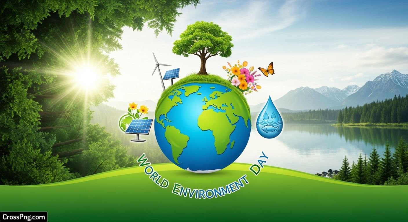 World environment day background image
