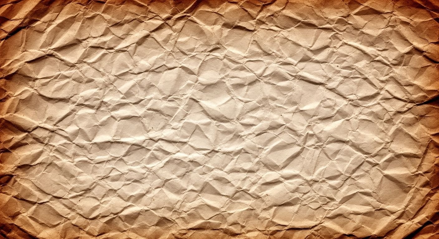 Wrinkled paper background image