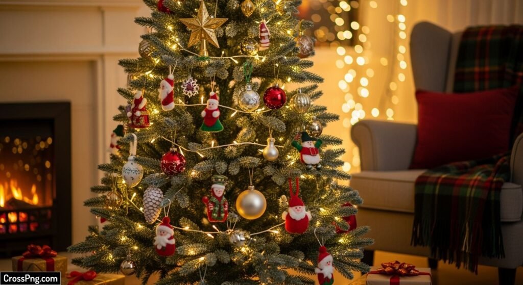 X mas tree background image 2