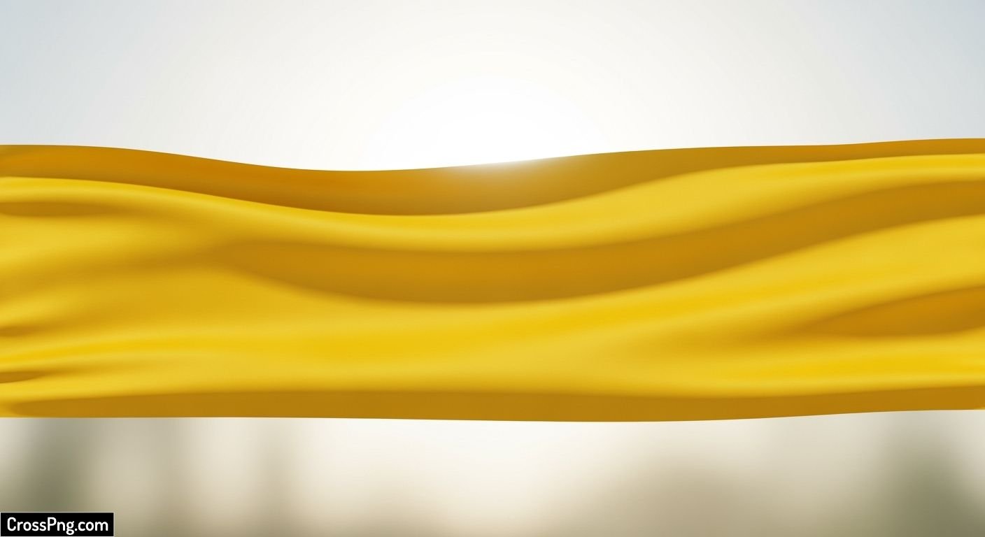Yellow banner background image