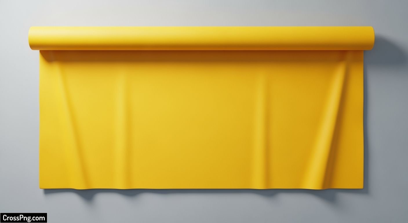 Yellow banner background image