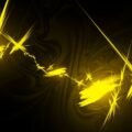 Yellow black background image