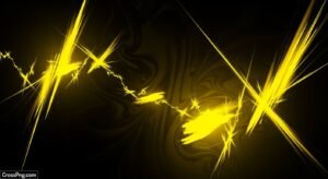 Yellow black background image 3