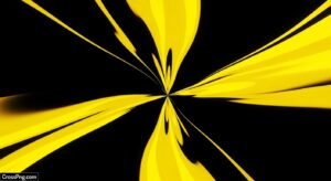 Yellow black background image