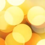 Yellow bokeh background image 3