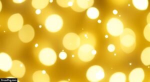 Yellow bokeh background image