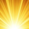 Yellow rays background image