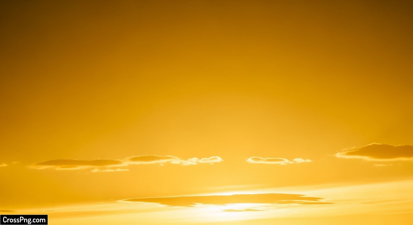 Yellow sky background image