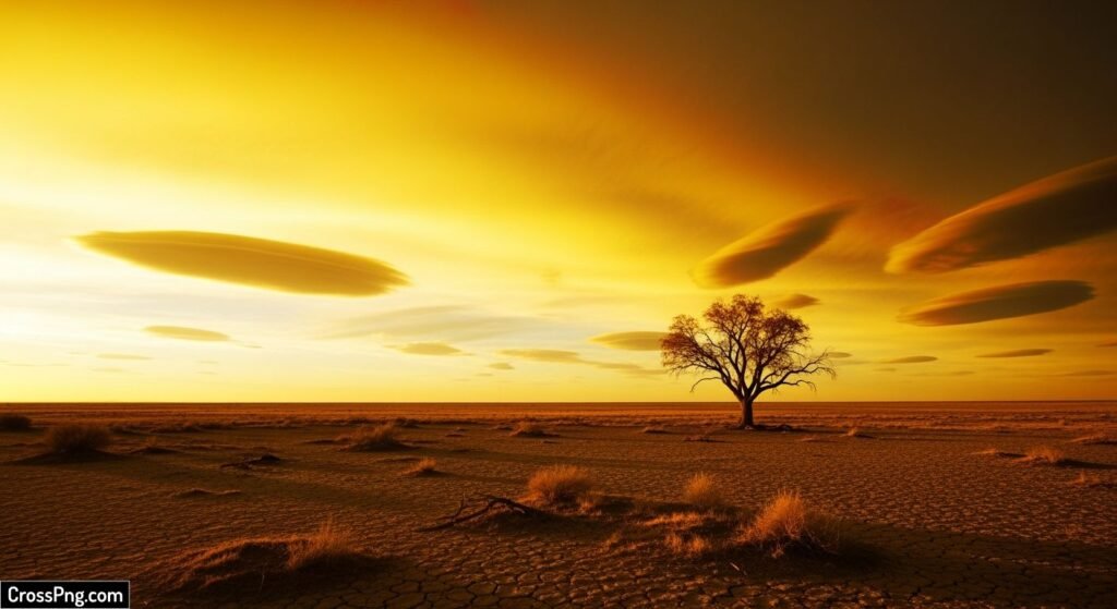Yellow sky background image 3