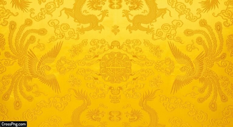Yellow traditional background image
