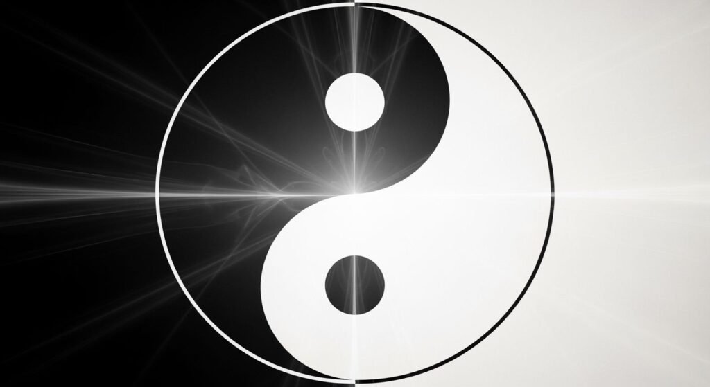Yin yang background image 3