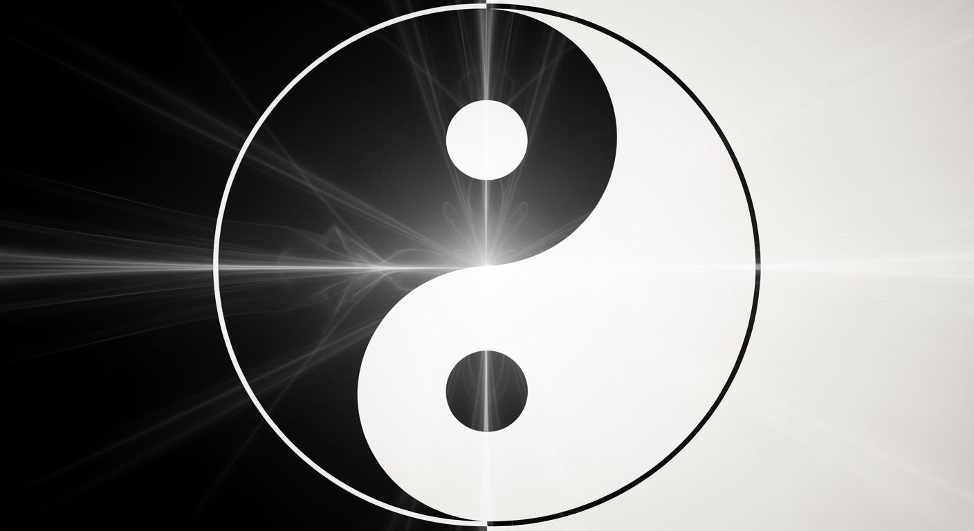 Yin yang background image 3