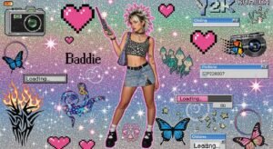 Yk baddie pinterest background image 3
