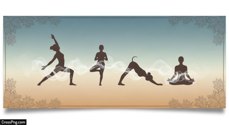 Yoga banner background image