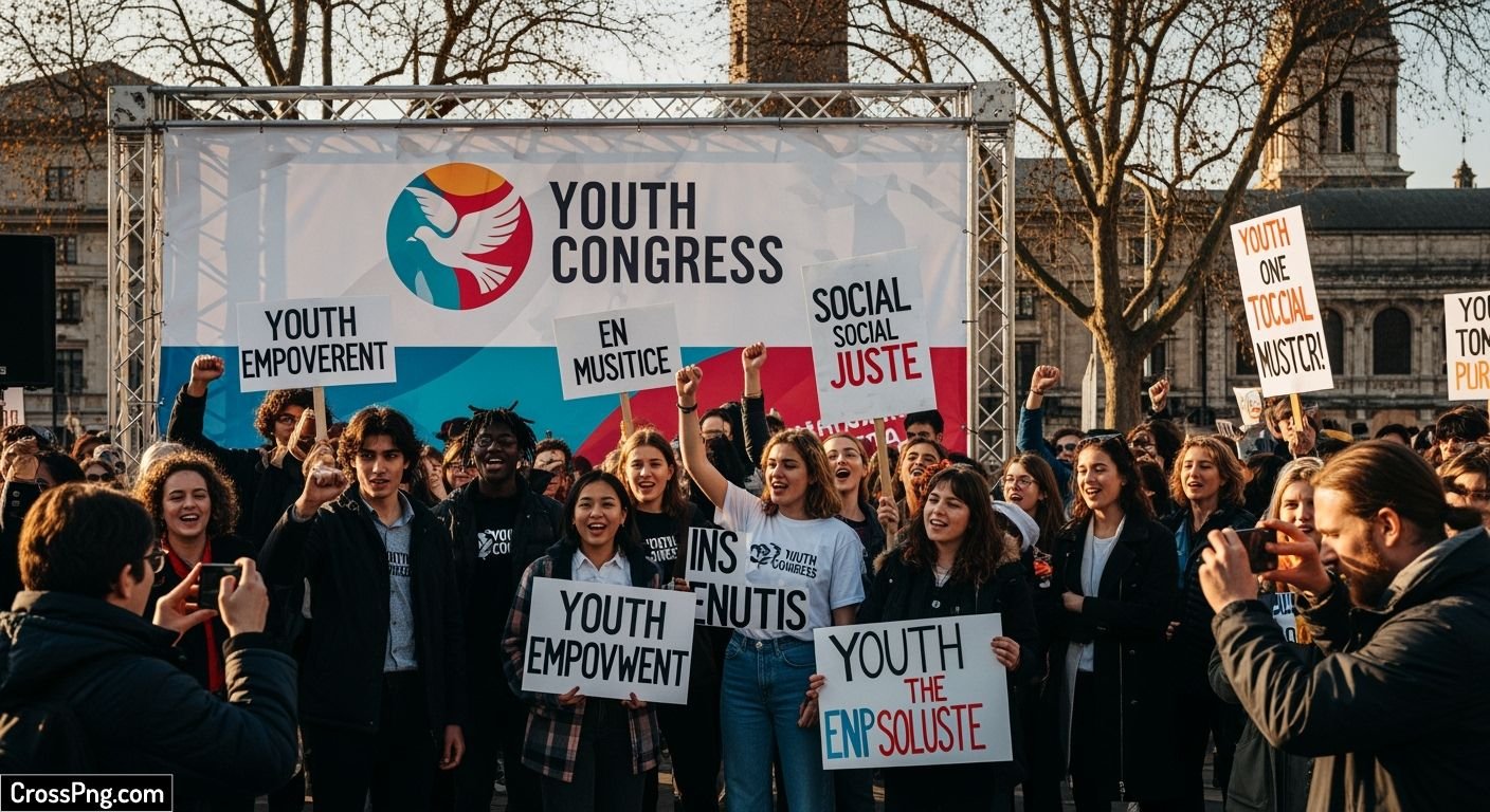 Youth congress background image 3