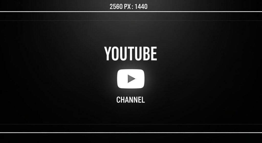 Youtube banner size black image 4