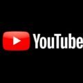 Youtube logo black background