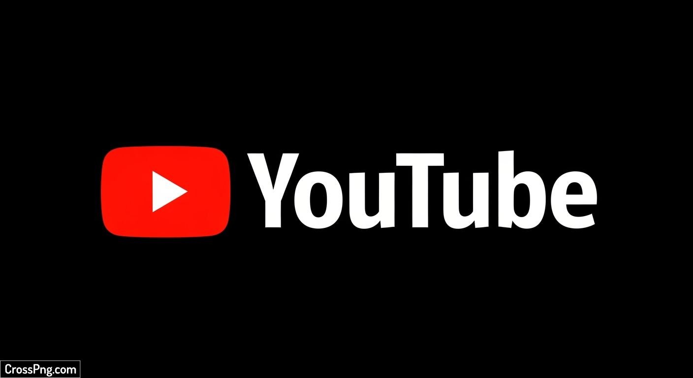Youtube logo black background image 3