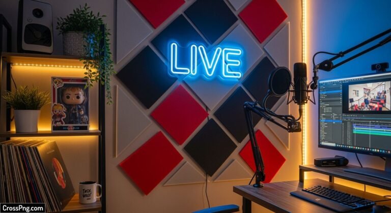 Youtube setup background image