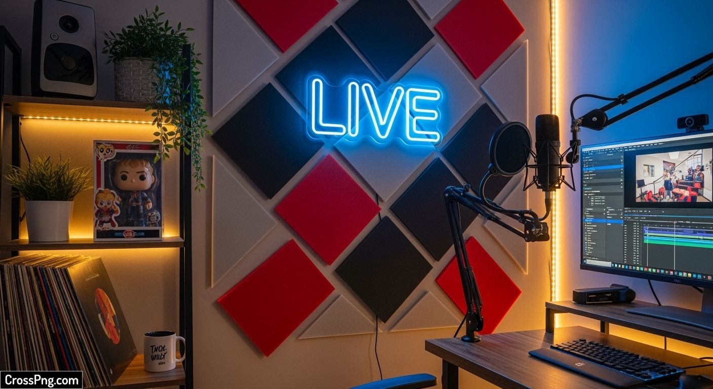 Youtube setup background image