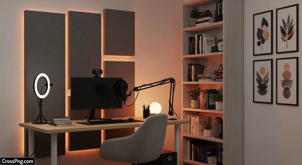 Youtube studio background image