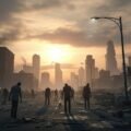 Zombie background image