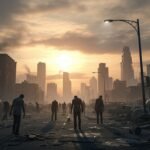 Zombie background image