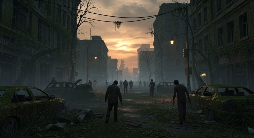 Zombie background image 3