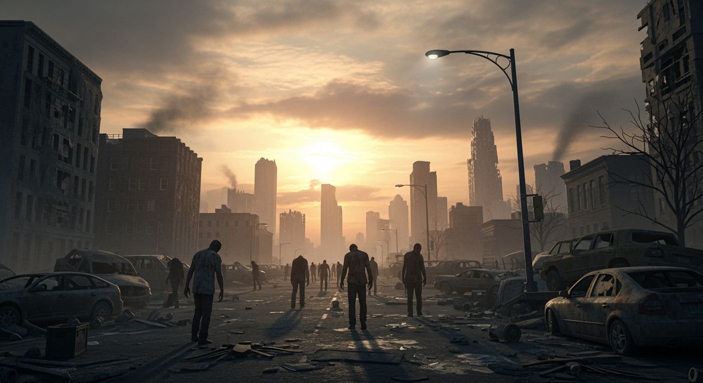 Zombie background image