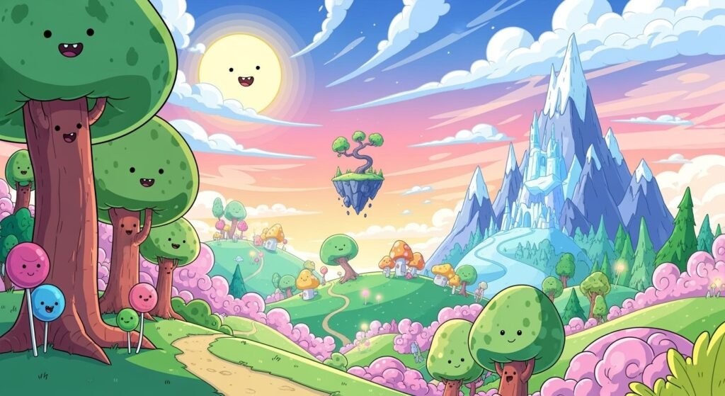 Adventure time background image