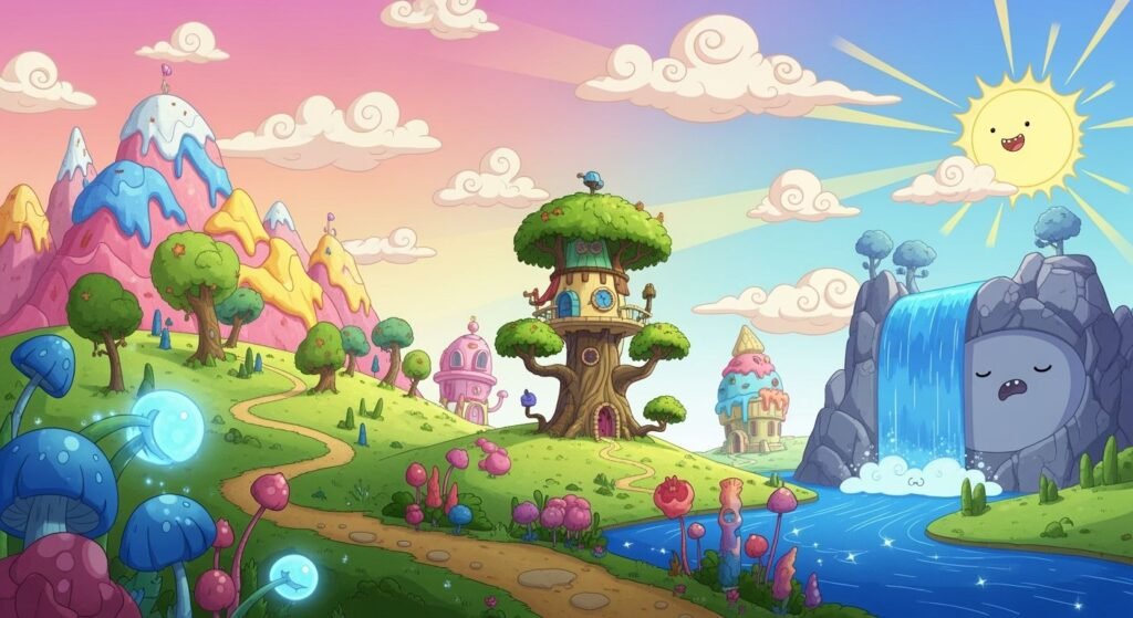 Adventure time background image 5