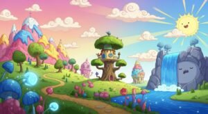 Adventure time background image 5