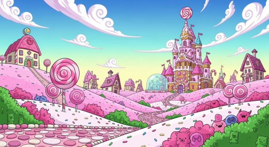 Adventure time background image 6