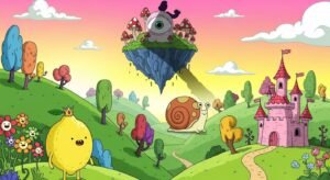 Adventure time background image 7