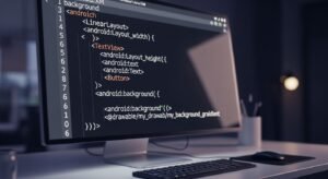 Android background xml image