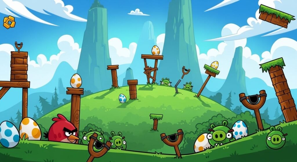 Angry birds background image