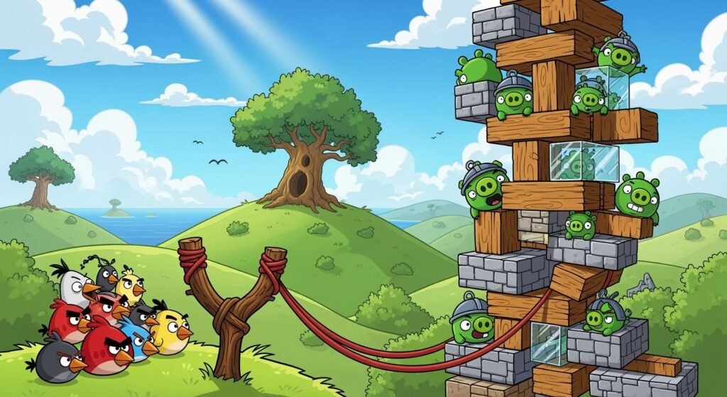 Angry birds background image 3