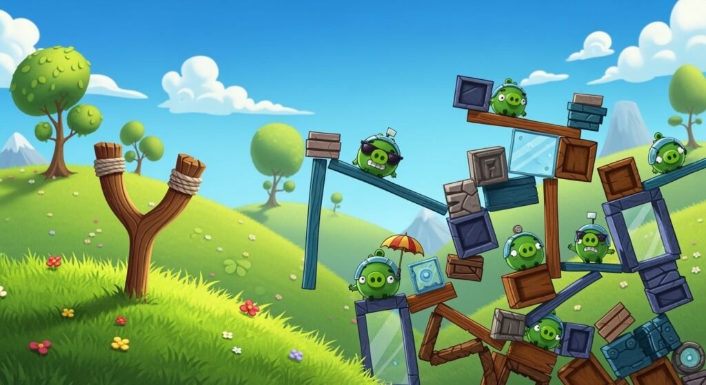 Angry birds background image 4