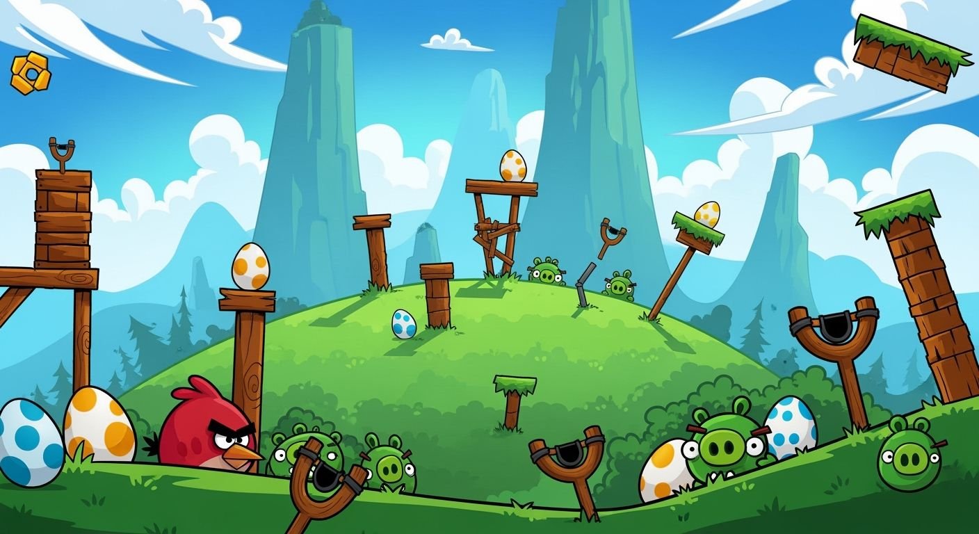Angry birds background image