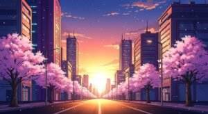Anime background iphone image 2