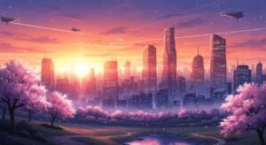 Anime background iphone image 6