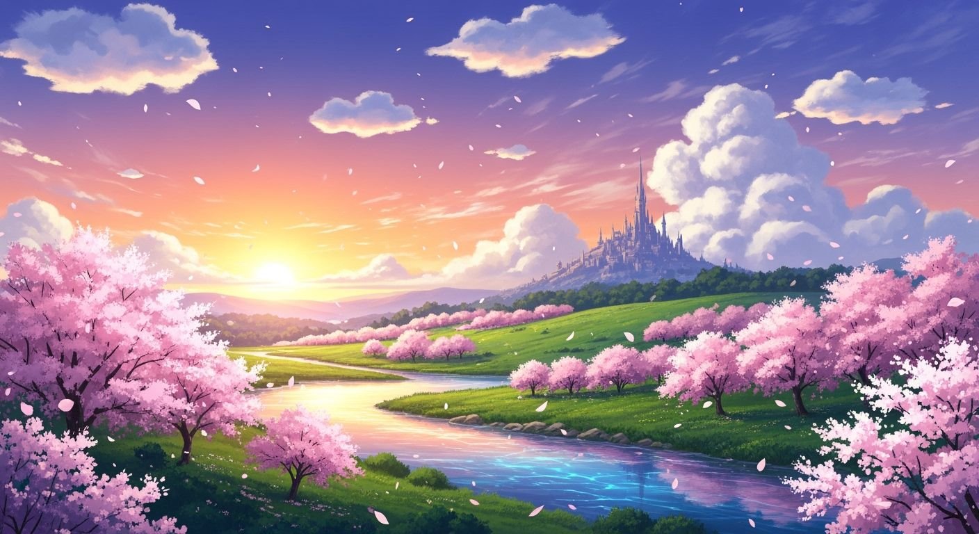 Anime background phone image 4