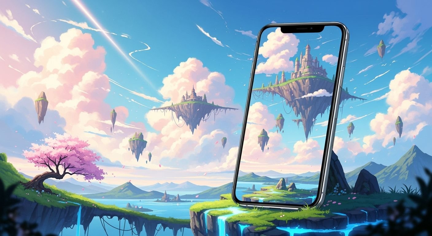 Anime background phone image 7