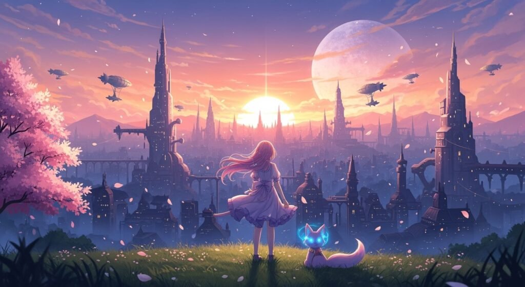 Anime phone background image 8