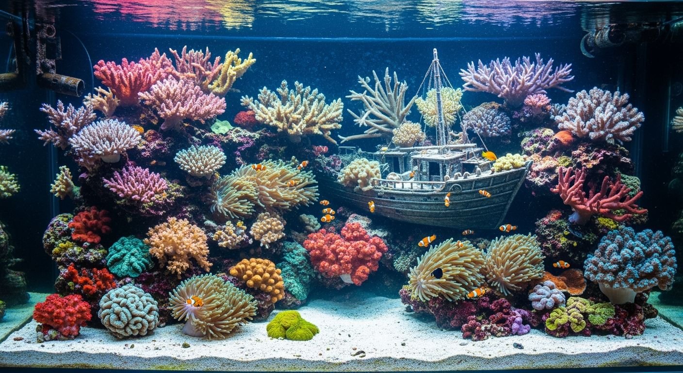 Aquarium fish tank background image 3